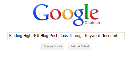 How To Find High ROI Blog Post Ideas Through Keyword Research