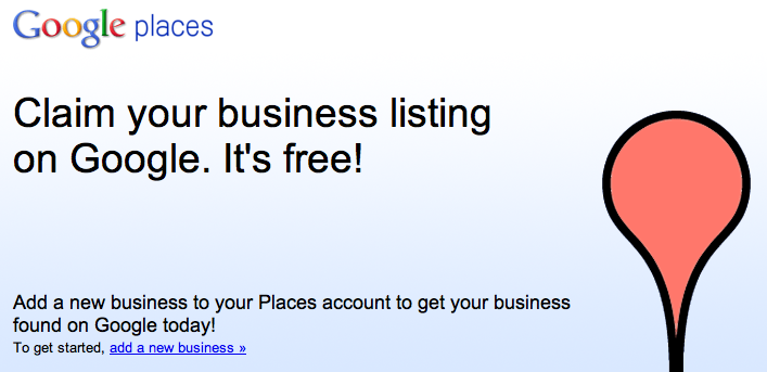 Register for Google Places