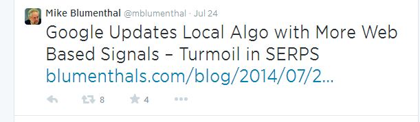 Pigeon - New Local Algorithm Update from Google
